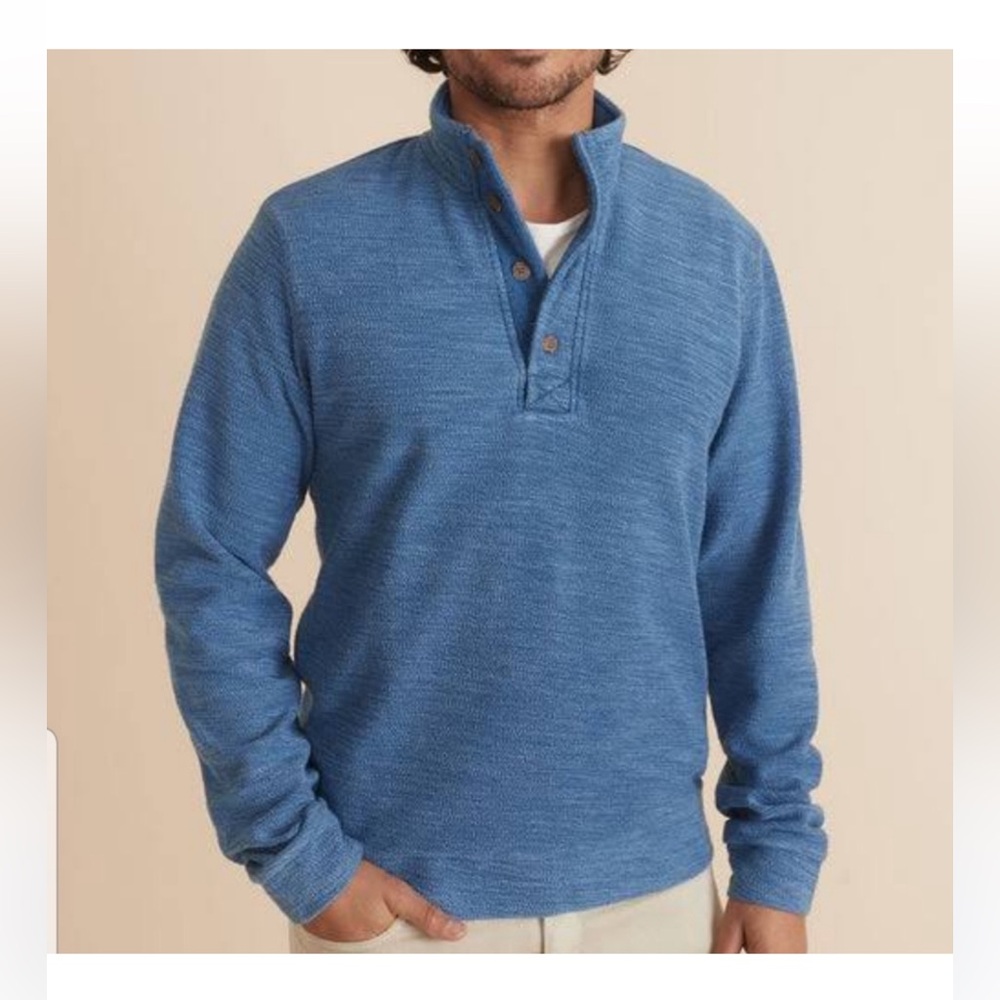 Marine Layer Clayton Indigo Dyed Pullover